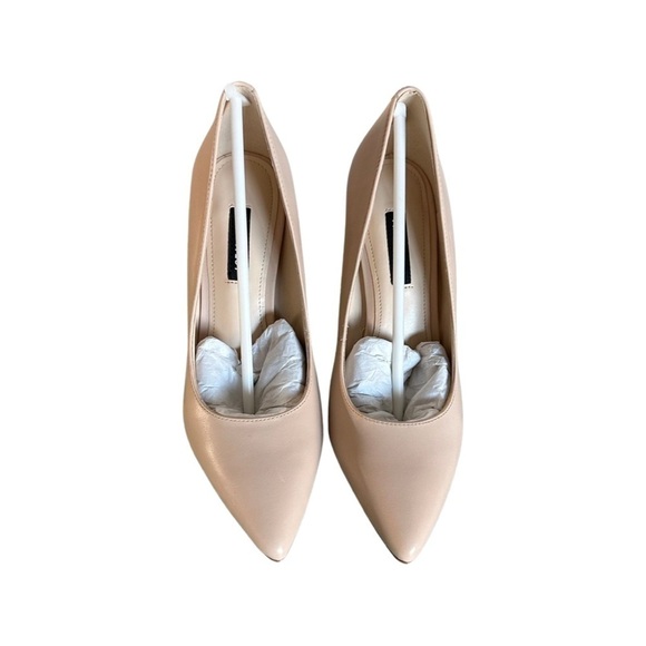Nine West Tatiana Stiletto Pump in Ivory Leather NWB - Picture 4 of 9
